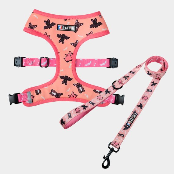 BATPIG Two-Sided Safe Walkie Harness - Bat Pig Dog