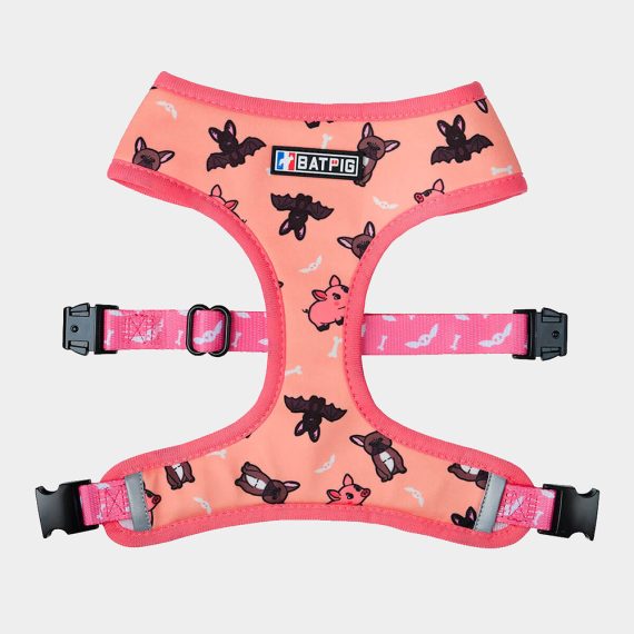 BATPIG Two-Sided Safe Walkie Harness - Bat Pig Dog