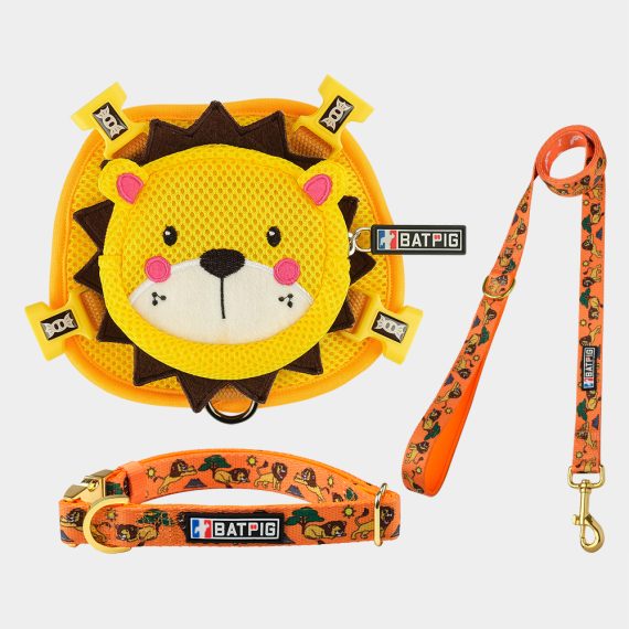 BATPIG Backpack Harness - Brave Lion Yellow