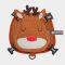 BATPIG Backpack Harness - Sleeping Reindeer