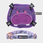 BATPIG Backpack Harness - Purple Hippo