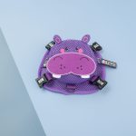 BATPIG Backpack Harness - Purple Hippo