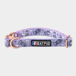 BATPIG Comfort Collar – Purple Hippo