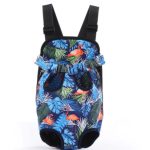 Rainbow Breathable Portable Backpack Carrier For Small Dog