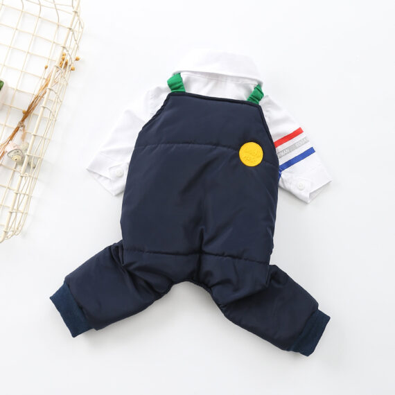 Dog Winter Ski Overall Jumpsuit