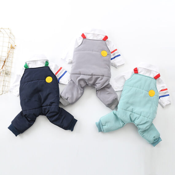 Dog Winter Ski Overall Jumpsuit