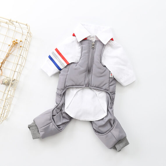 Dog Winter Ski Overall Jumpsuit