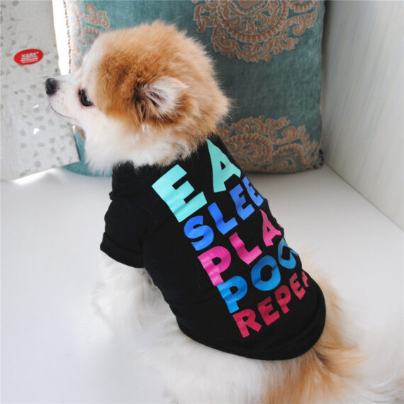Eat Sleep Poop Dog Tank