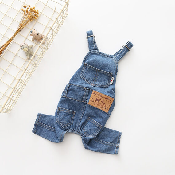 Frenchie Street Style Denim Overalls