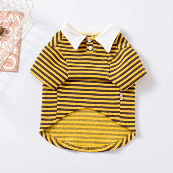 Giraffe Stripes Polo Shirt for French Bulldogs