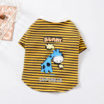 Giraffe Stripes Polo Shirt for French Bulldogs