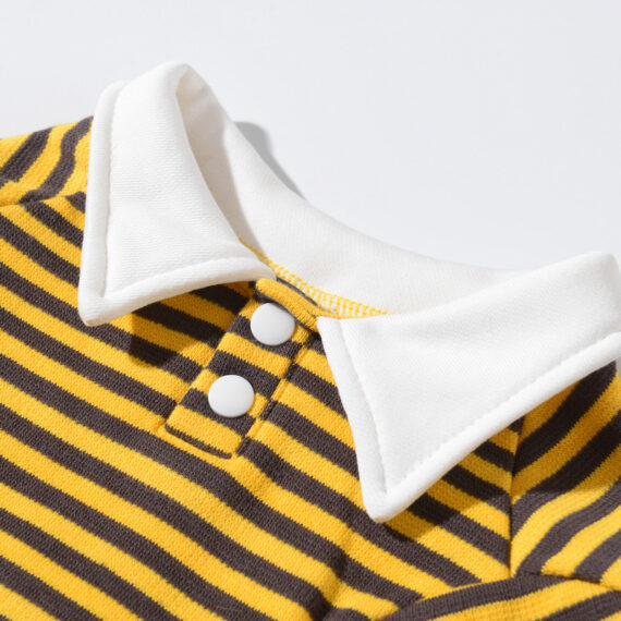 Giraffe Stripes Polo Shirt for French Bulldogs