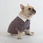 Giraffe Stripes Polo Shirt for French Bulldogs