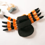 Incy Wincy Orange Spider French Bulldog Costume
