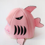 Shark Bite French Bulldog Cozy Bed