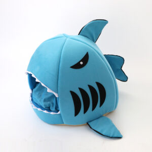 Shark Bite French Bulldog Cozy Bed