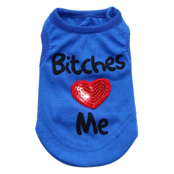 Bitches Love Me Dog Tank