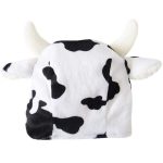 Cow Christmas Hat Dog Costume