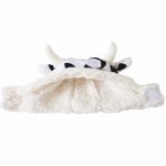 Cow Christmas Hat Dog Costume
