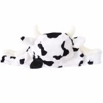 Cow Christmas Hat Dog Costume
