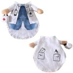 Doctor And Nurse Halloween Dog Costume