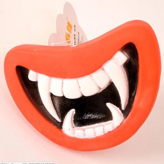 Funny Mouth Sweaky Dog Toy