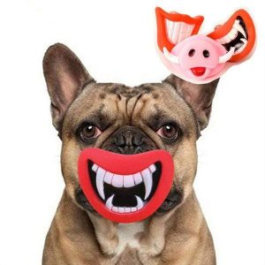 Funny Mouth Sweaky Dog Toy