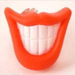 Funny Mouth Sweaky Dog Toy