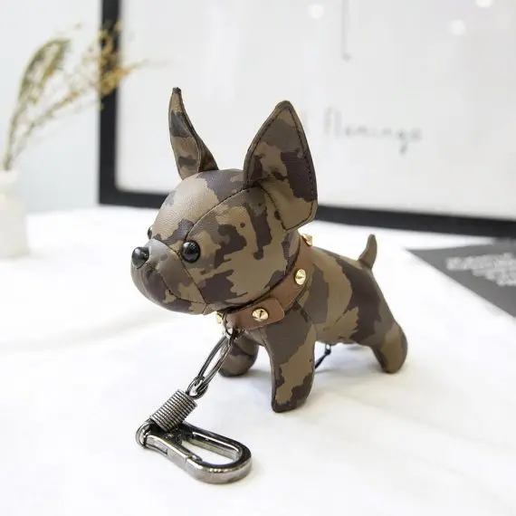 French Bulldog Keychain/frenchie Keyring/dog Bagcharm 