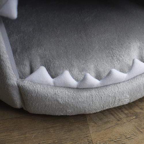 Shark Bite French Bulldog Cozy Bed