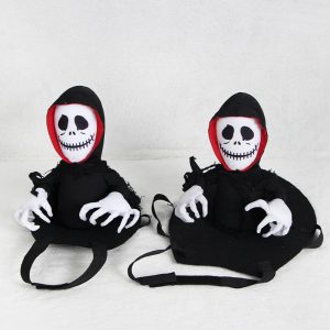 Ghost Rider French Bulldog Costume