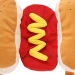 Basic Hotdog French Bulldog Costume
