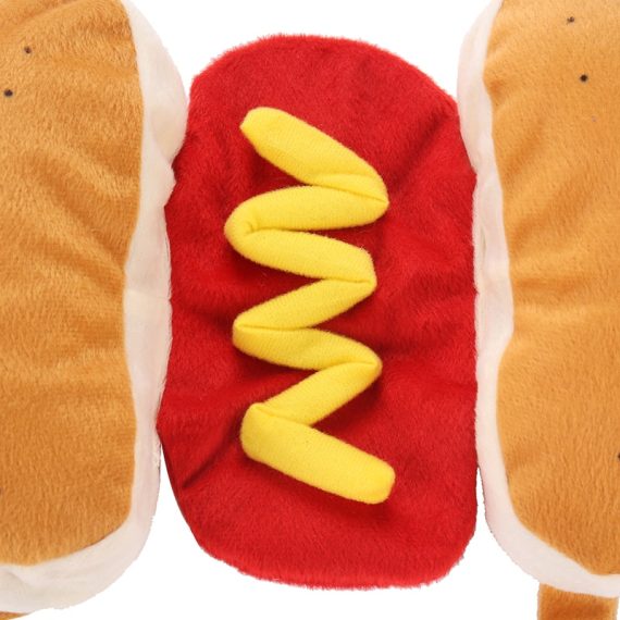 Basic Hotdog French Bulldog Costume