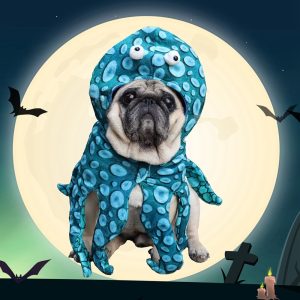 Smashed Octopus French Bulldog Costume