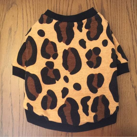 Leopard Print French Bulldog Spring T-Shirt