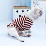 Striped Cotton Frenchie Sweatshirt
