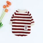 Striped Cotton Frenchie Sweatshirt