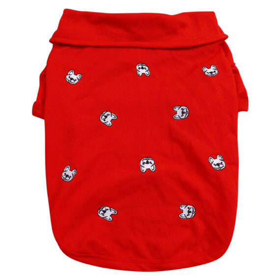 Summer French Bulldog Polo T-Shirts