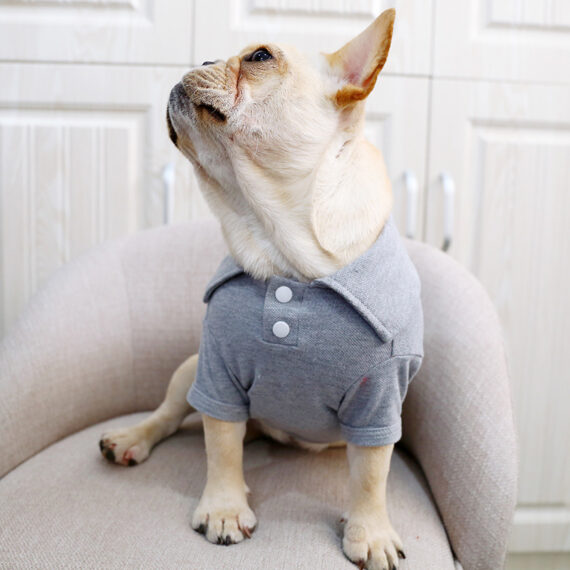 Summer French Bulldog Polo T-Shirts