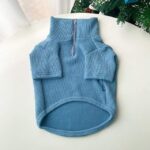 Basic French Bulldog Zip Up Sweater