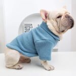 Basic French Bulldog Zip Up Sweater