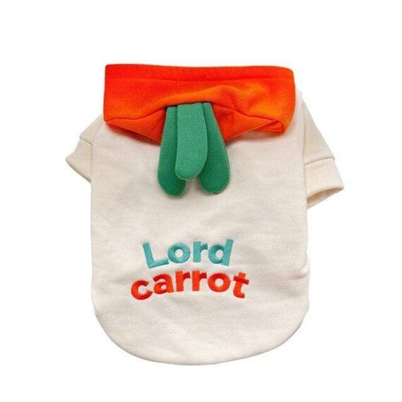 Carrot French Bulldog Hoodie