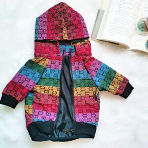 Casual Colorful French Bulldog Hoodie Jacket