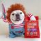 Chucky French Bulldog Costume