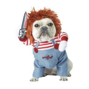 Chucky French Bulldog Costume