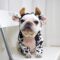 Cow French Bulldog Hoodie