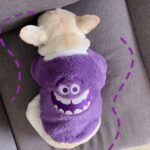 Fleece Monster French Bulldog Sweater