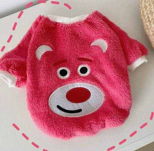 Fleece Monster French Bulldog Sweater
