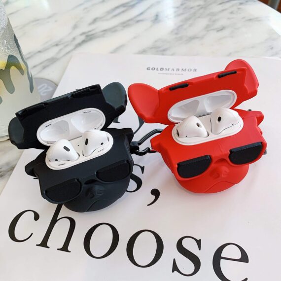 Cool Frenchie AirPods Case
