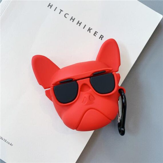 Cool Frenchie AirPods Case